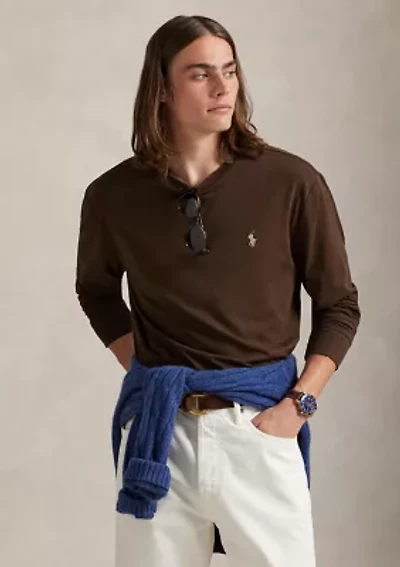 Classic Fit Jersey Long-Sleeve T-Shirt