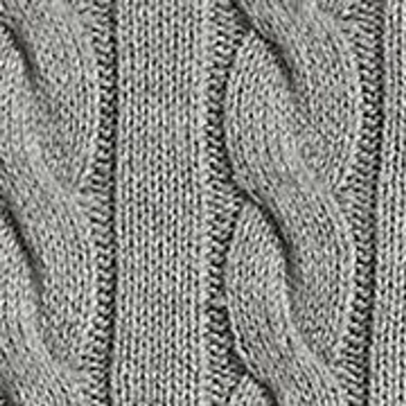 Big & Tall Cable-Knit Cotton Sweater