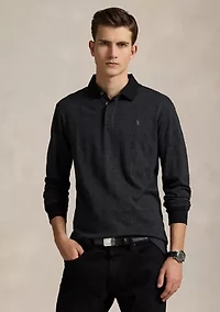 Classic Fit Glen Plaid Jersey Polo Shirt