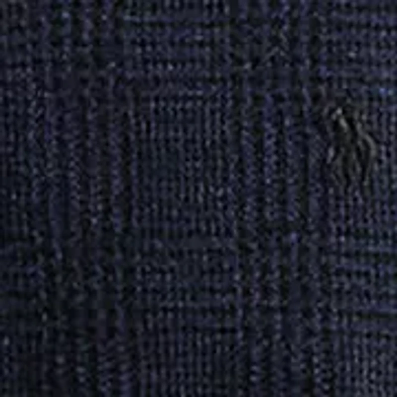 Classic Fit Glen Plaid Jersey Polo Shirt