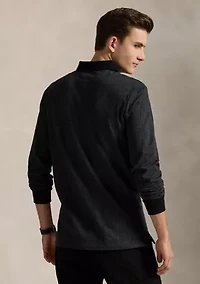 Classic Fit Glen Plaid Jersey Polo Shirt