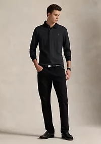 Classic Fit Glen Plaid Jersey Polo Shirt