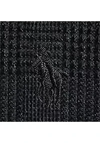 Classic Fit Glen Plaid Jersey Polo Shirt