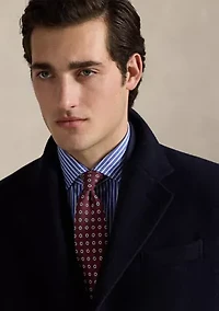 Tailored Melton Topcoat