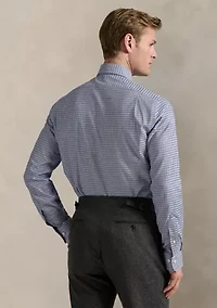 Classic Fit Checked Oxford Shirt