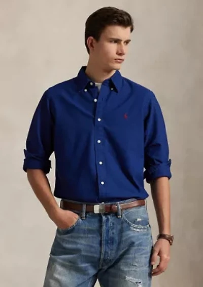 Classic Fit Garment-Dyed Oxford Shirt