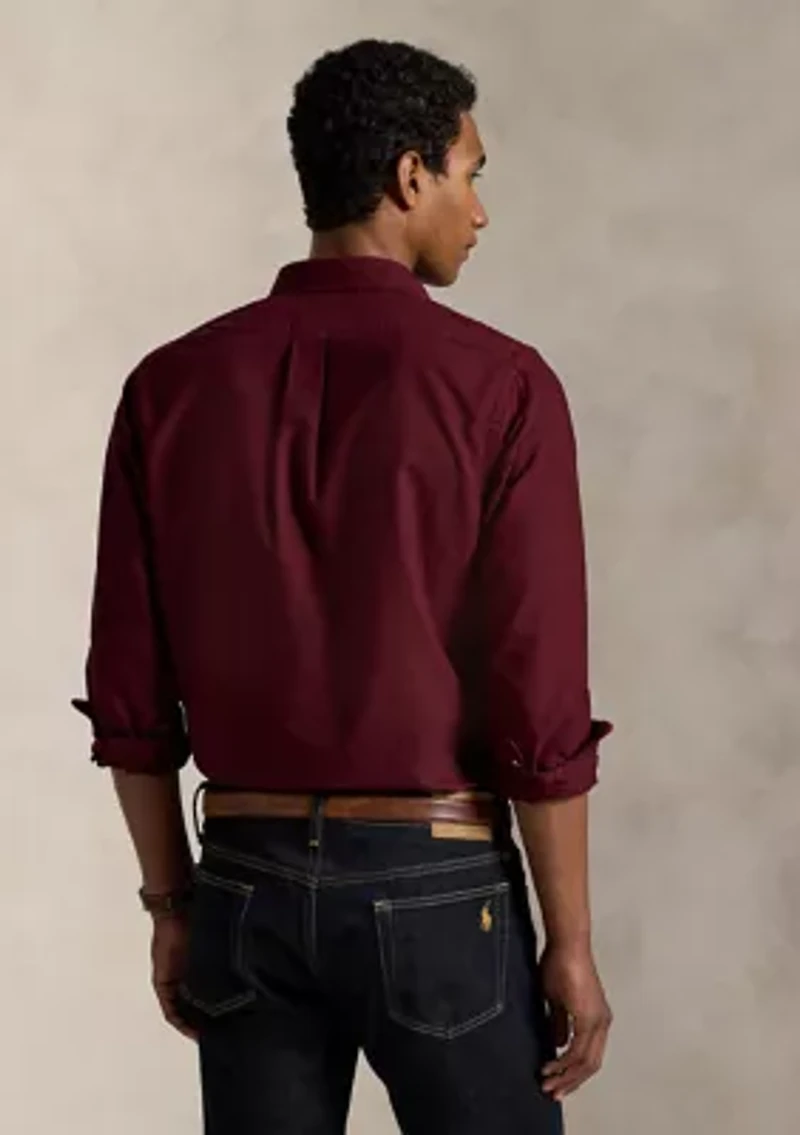 Classic Fit Garment-Dyed Oxford Shirt