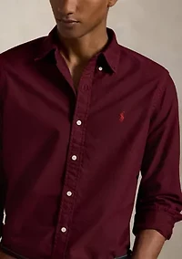 Classic Fit Garment-Dyed Oxford Shirt