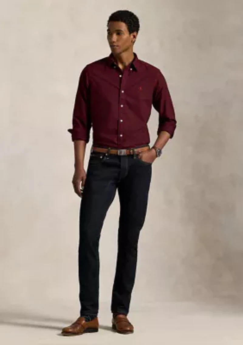 Classic Fit Garment-Dyed Oxford Shirt