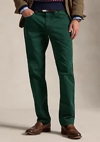 Varick Slim Straight Stretch Sateen Pants