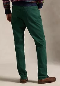 Varick Slim Straight Stretch Sateen Pants