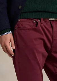 Varick Slim Straight Stretch Sateen Pants