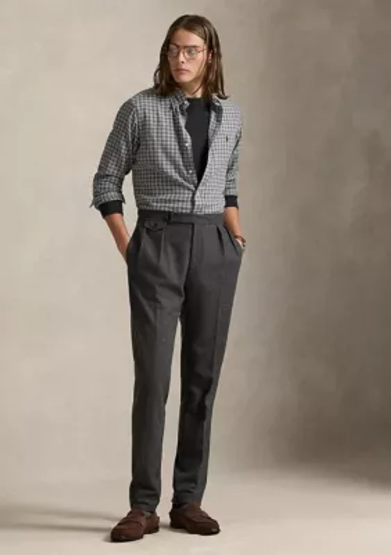 Classic Fit Plaid Twill Shirt