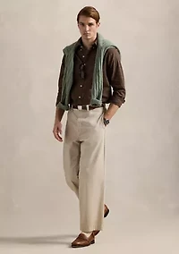 Classic Fit Plaid Twill Shirt