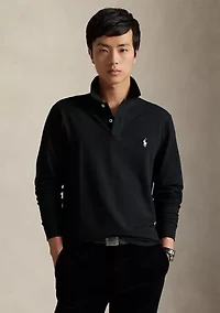 Classic Fit Stretch Mesh Polo Shirt