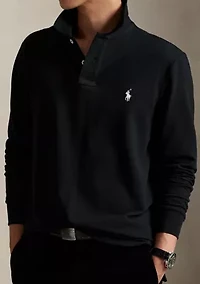 Classic Fit Stretch Mesh Polo Shirt