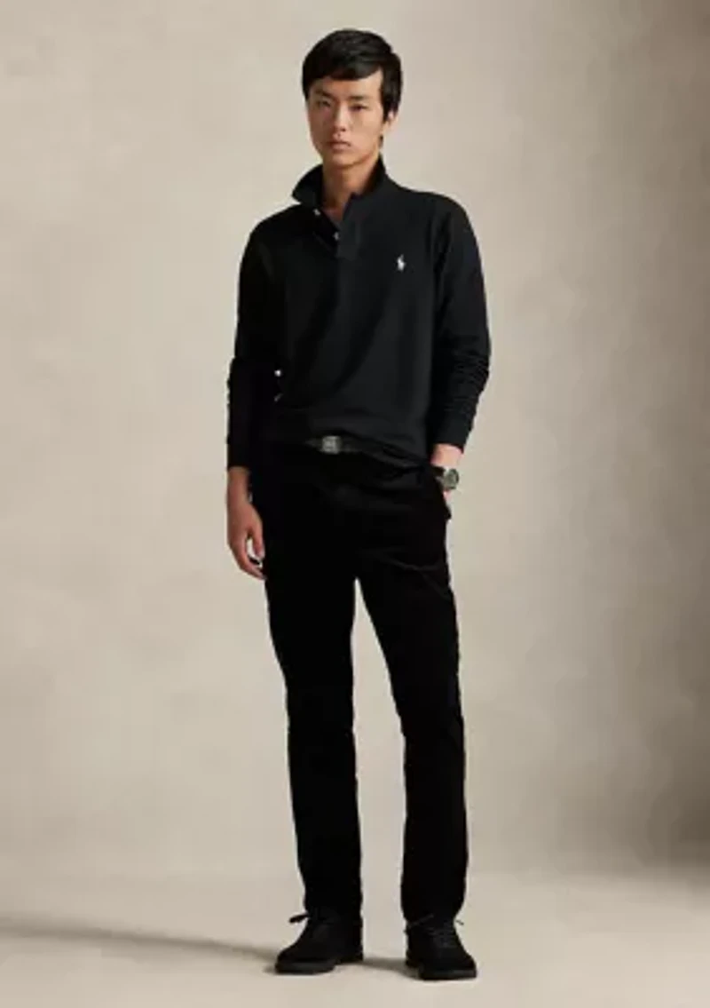 Classic Fit Stretch Mesh Polo Shirt