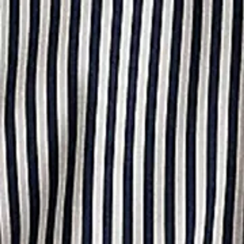 Classic Fit Striped Poplin Shirt