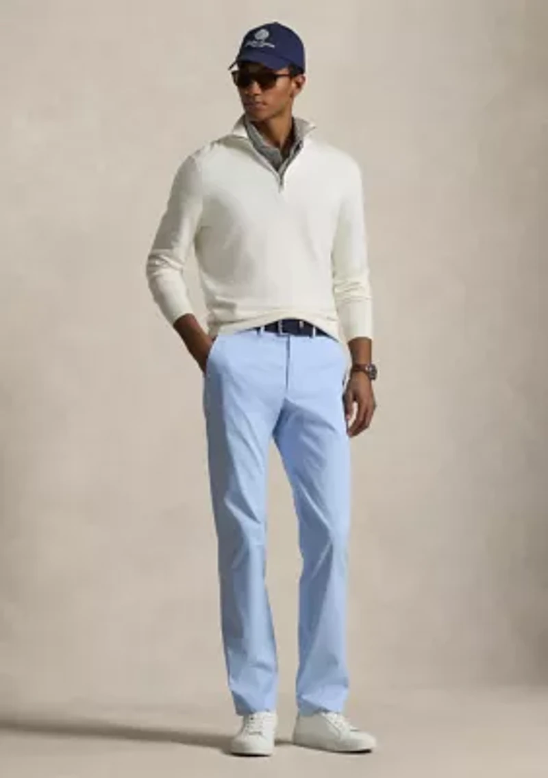 Straight Fit Performance Twill Pants