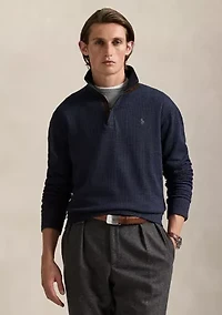 Houndstooth Luxury Jersey Pullover