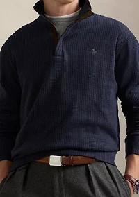 Houndstooth Luxury Jersey Pullover