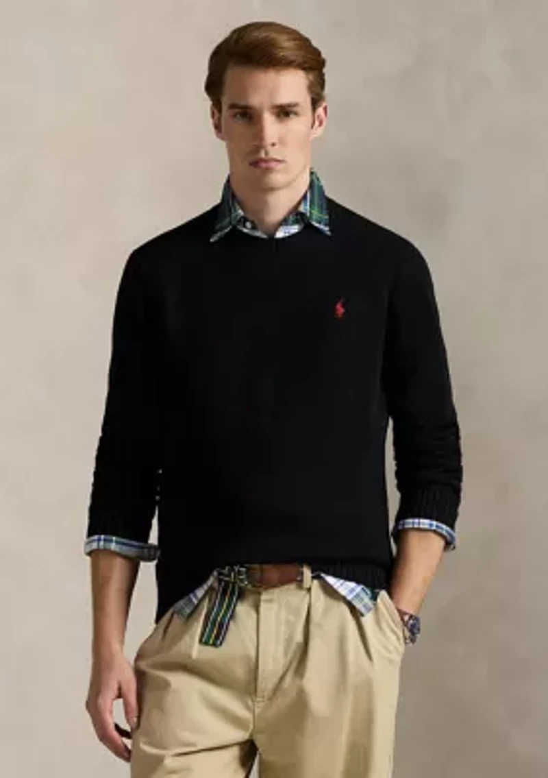 Cotton Crewneck Sweater