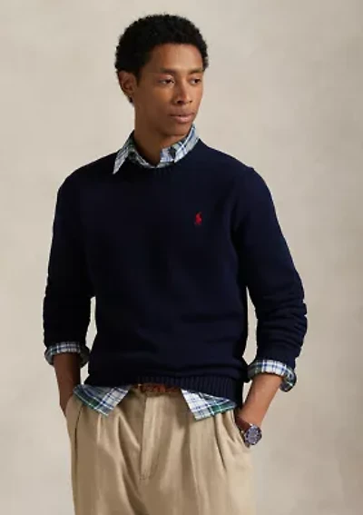 Cotton Crewneck Sweater