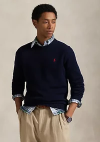 Cotton Crewneck Sweater