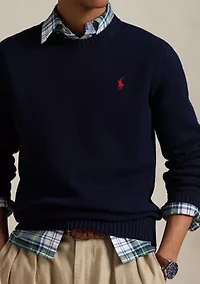 Cotton Crewneck Sweater