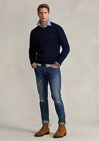 Cotton Crewneck Sweater