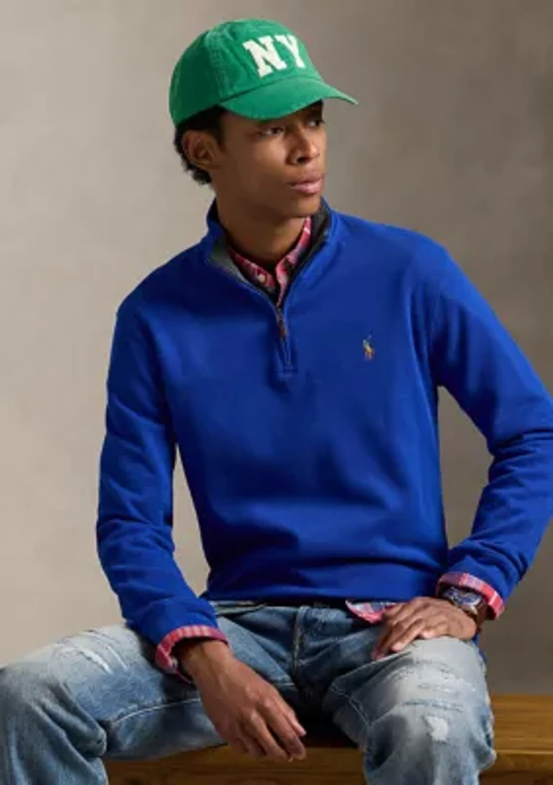 Estate-Rib Quarter-Zip Pullover
