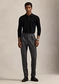 Wool Polo-Collar Sweater