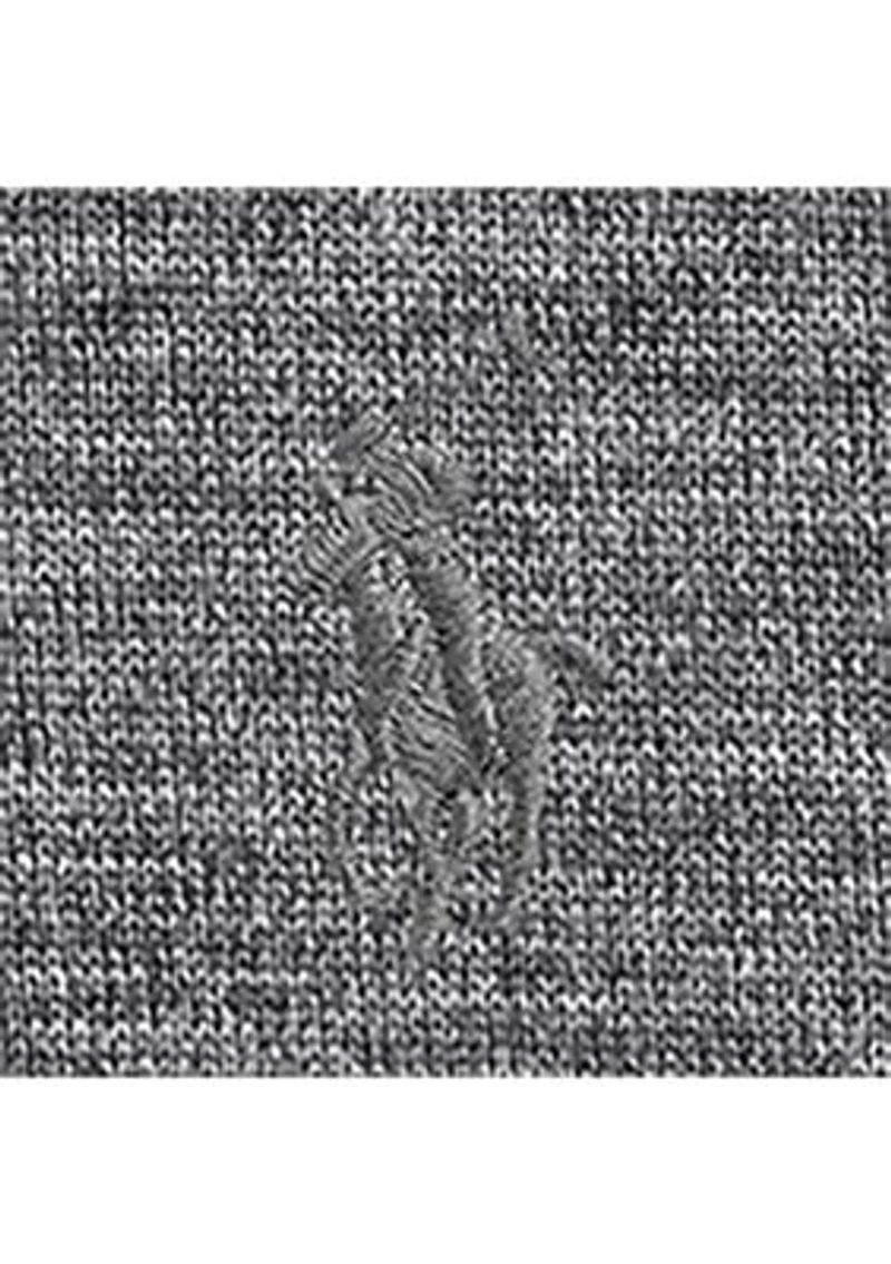 Wool Polo-Collar Sweater