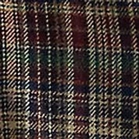 Classic Fit Plaid Brushed Flannel Shirt