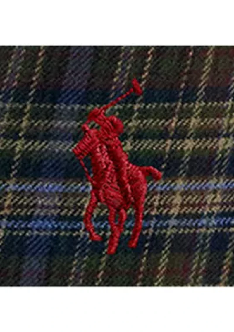 Classic Fit Plaid Brushed Flannel Shirt