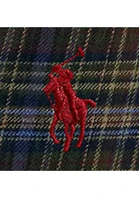 Classic Fit Plaid Brushed Flannel Shirt