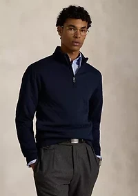 Quilted Double-Knit Jersey Pullover