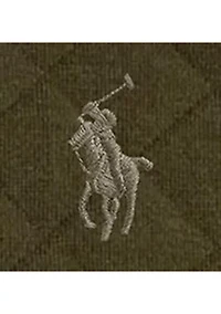 Men's Quilted Double-Knit Jersey Vest