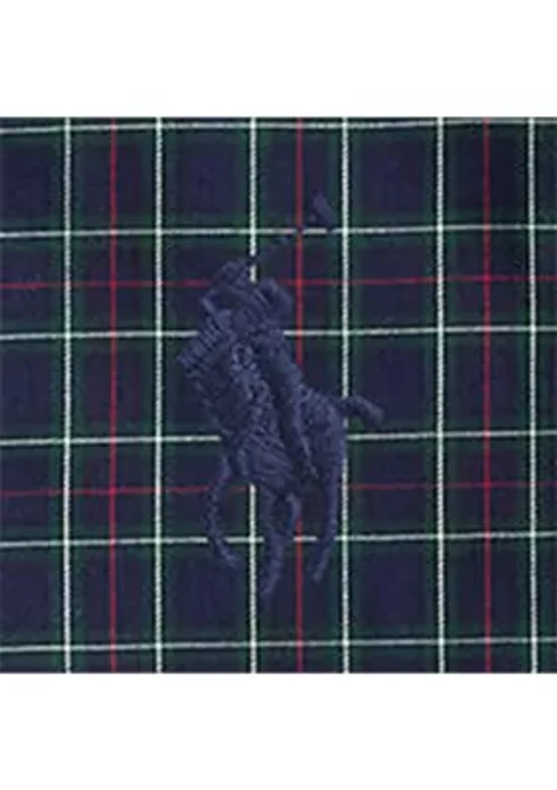 Classic Fit Plaid Twill Shirt