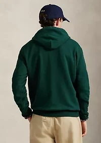 The RL Fleece Plaid-Logo Hoodie