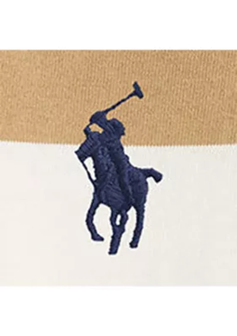 Men's Classic Fit Khaki-Collar Rugby Shirt