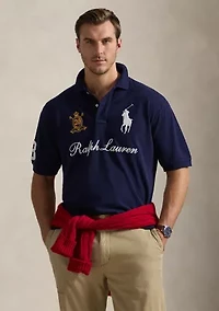 Big & Tall Pony 20th Anniversary Crest Polo Shirt
