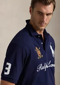 Big & Tall Pony 20th Anniversary Crest Polo Shirt