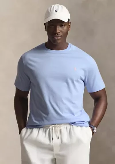 Big & Tall Jersey Crewneck T-Shirt