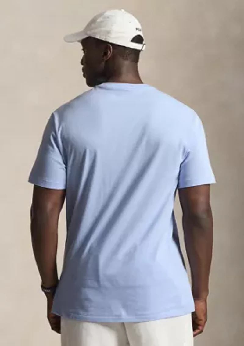 Big & Tall Jersey Crewneck T-Shirt