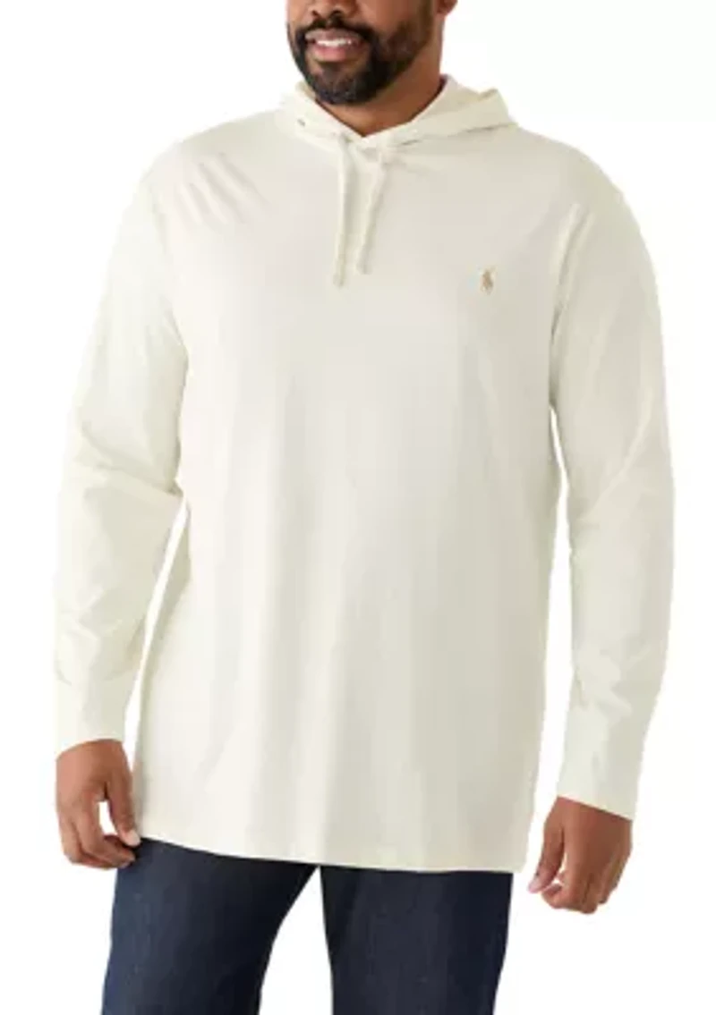 Big & Tall Jersey Hooded T-Shirt