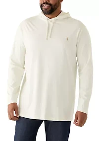 Big & Tall Jersey Hooded T-Shirt