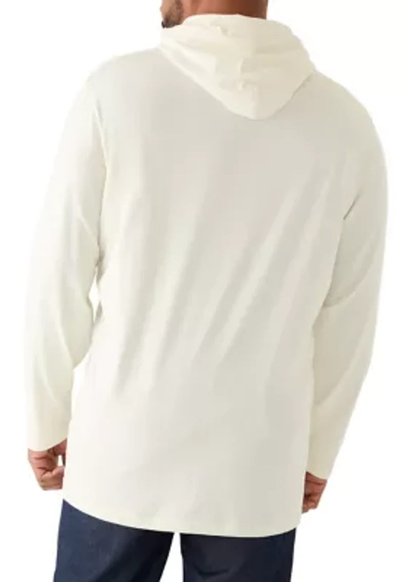 Big & Tall Jersey Hooded T-Shirt