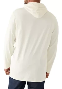 Big & Tall Jersey Hooded T-Shirt