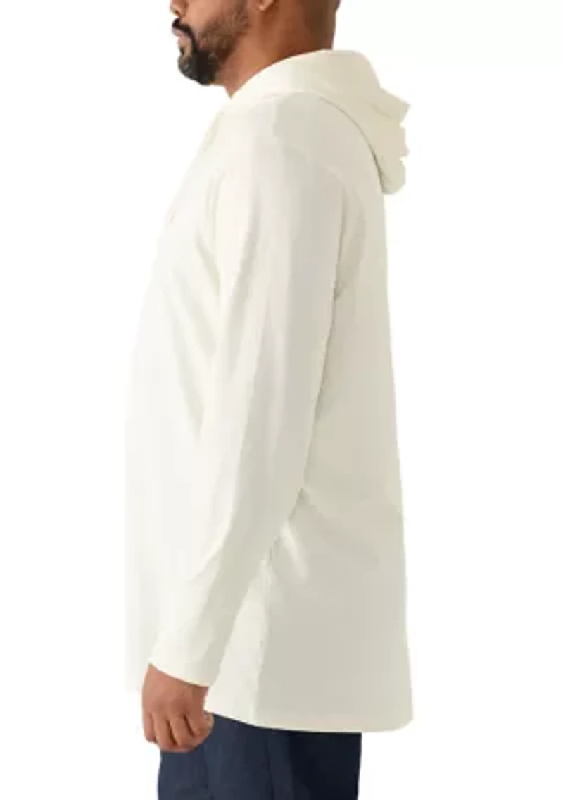 Big & Tall Jersey Hooded T-Shirt